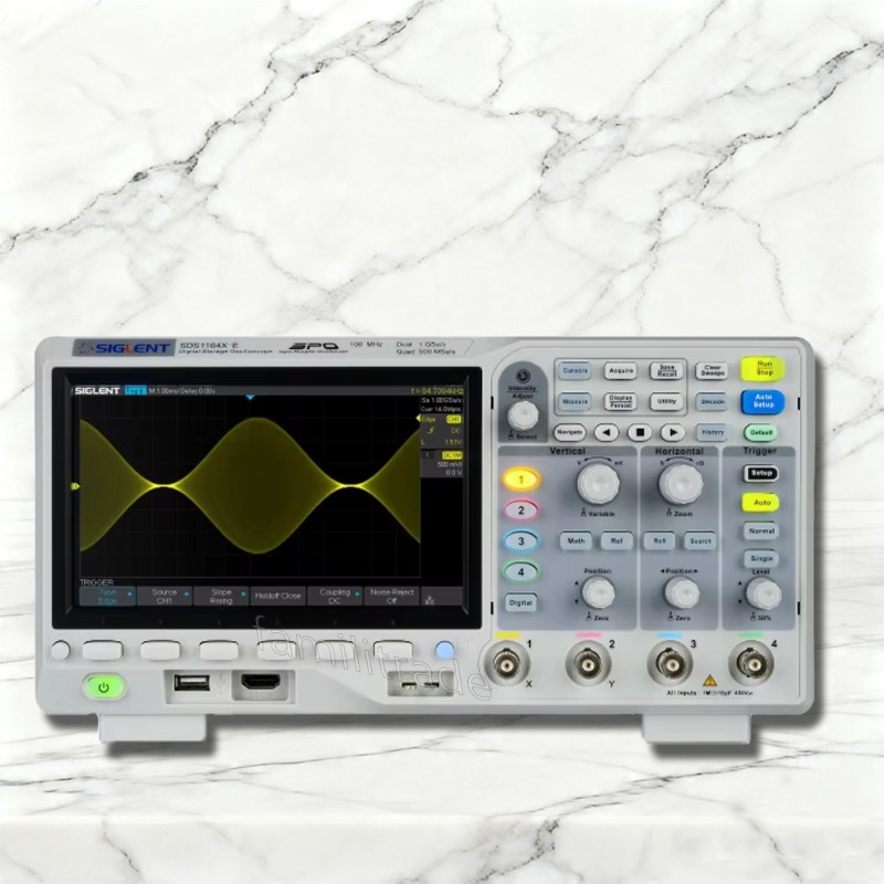 1 Buah SIGLENT SDS1104X-E 100M - Digital Storage Oscilloscope 100Mhz 4Ch ulasan dan harga