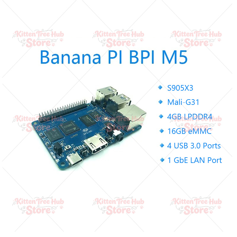 Banana PI BPI M5 Komputer Papa - Banana Pi Bpi-M5 ulasan dan harga