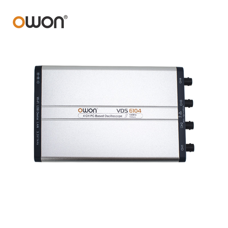 OWON VDS6074 VDS6104 Osiloskop - Digital Storage Oscilloscope 100Mhz 4Ch ulasan dan harga