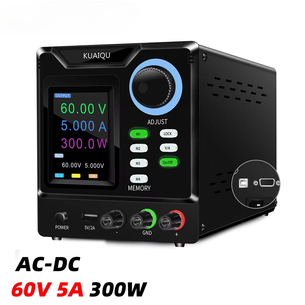 KUAIQU SPPS-D605-232 60V 5A 12 - Programmable Dc Power Supply 60V 5A ulasan dan harga