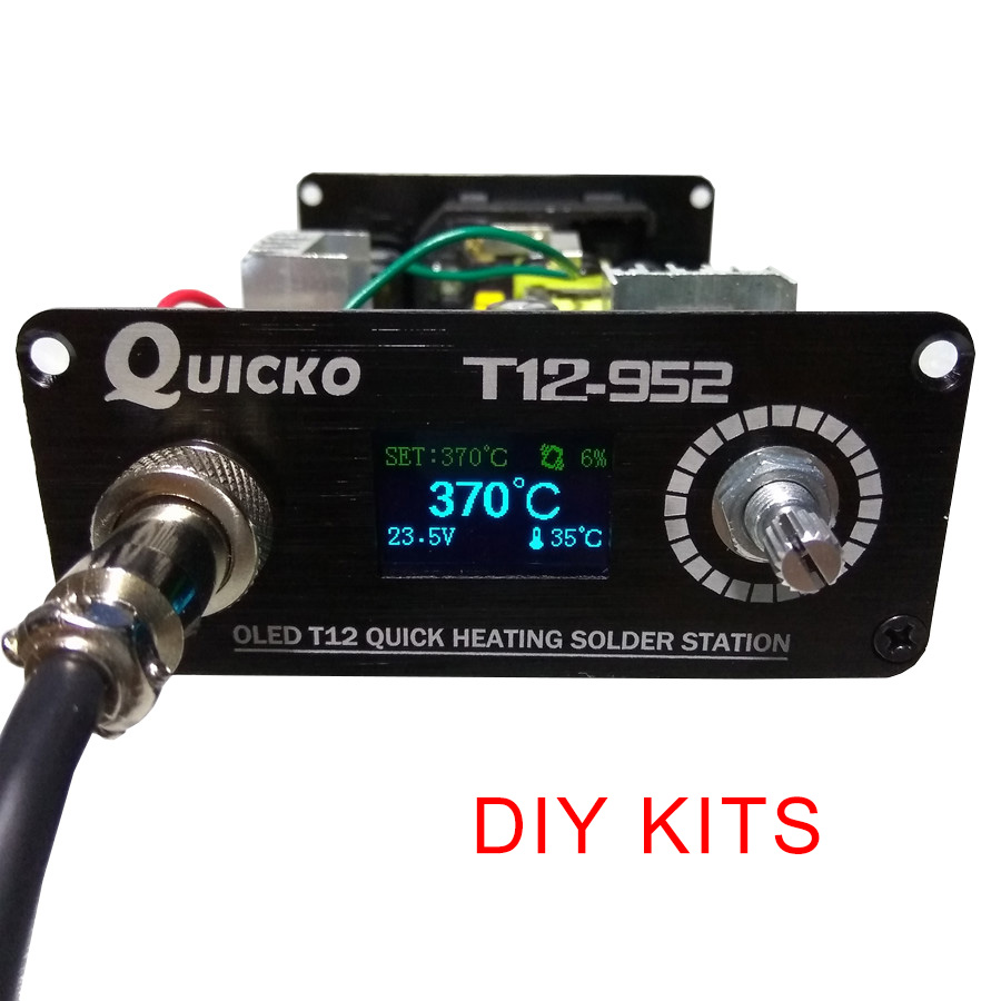 T12 STC-OLED Solder Besi DIY P - Soldering Station T12 Oled ulasan dan harga