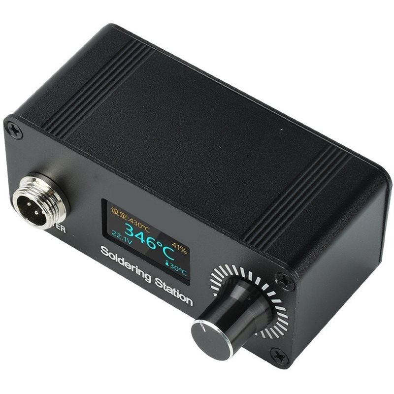 B03C-T12 Stasiun Penyolderan D - Soldering Station T12 Oled ulasan dan harga
